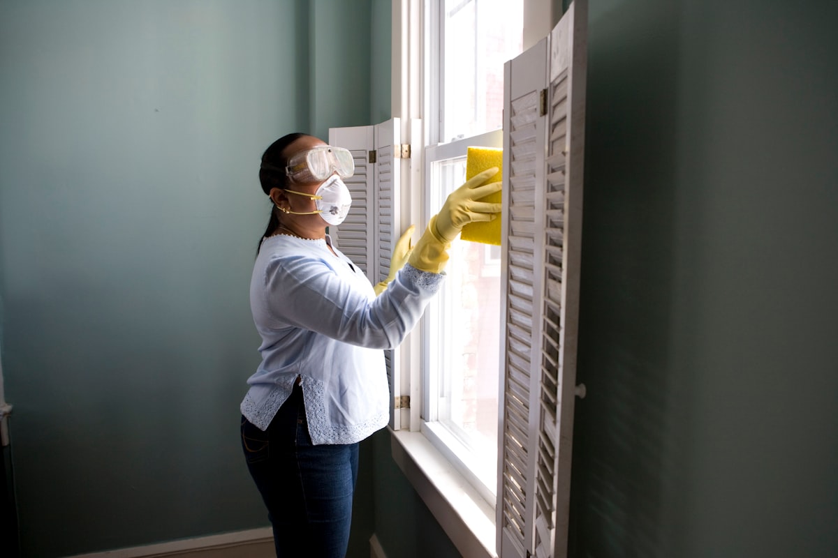 Home maintenance tools and workspace